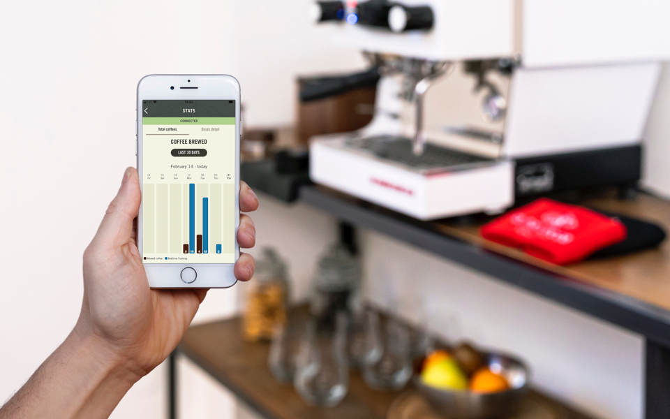 Il progetto App Home Experience sviluppato da Softec per La Marzocco